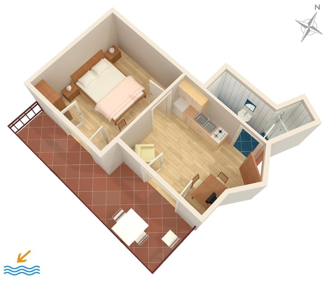 Apartments With A Parking Space Vodice - 7604 Ngoại thất bức ảnh